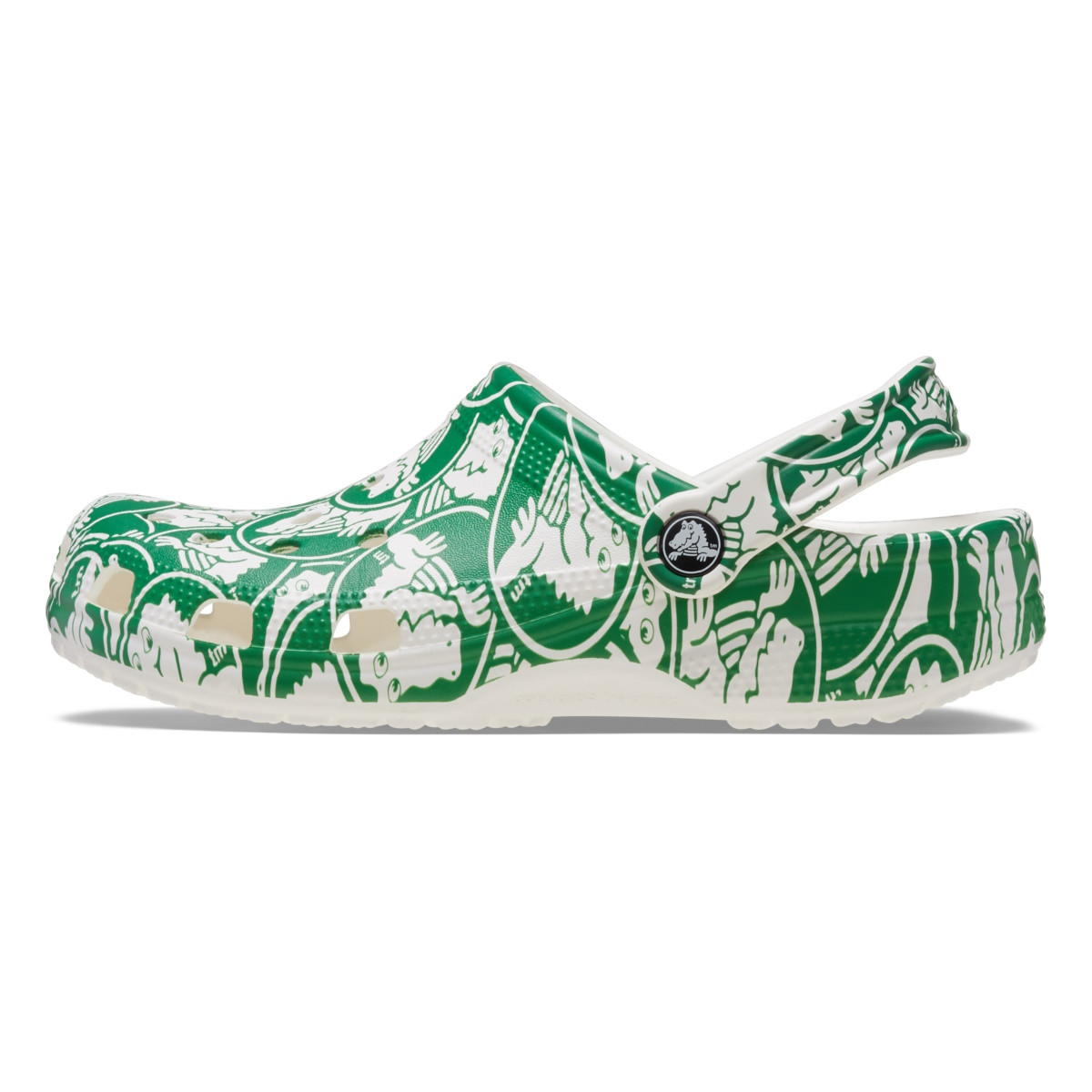 Saboti Crocs Classic Duke Print Clog Verde - Ivy Green - 1 | YEO