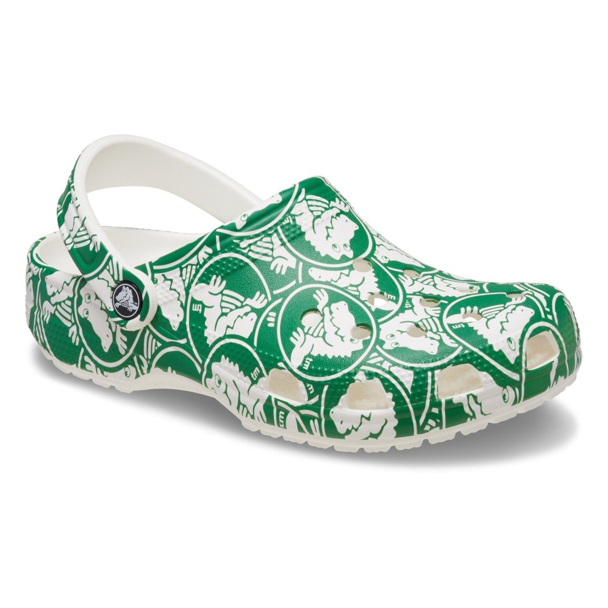 Saboti Crocs Classic Duke Print Clog Verde - Ivy Green - 2 | YEO