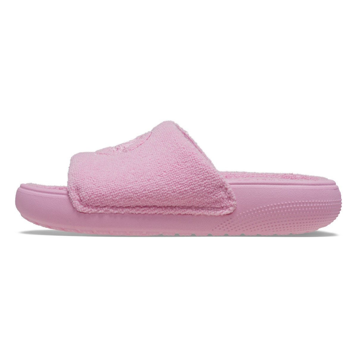 Papuci Crocs Classic Towel Slide Roz - Pink Tweed - 2 | YEO