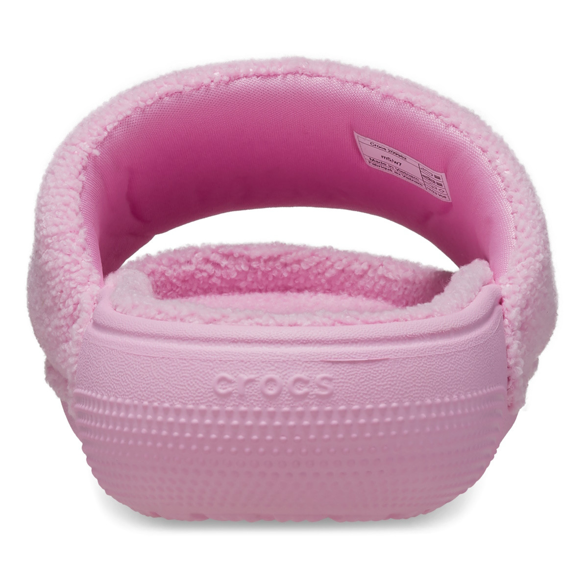 Papuci Crocs Classic Towel Slide Roz - Pink Tweed - 5 | YEO