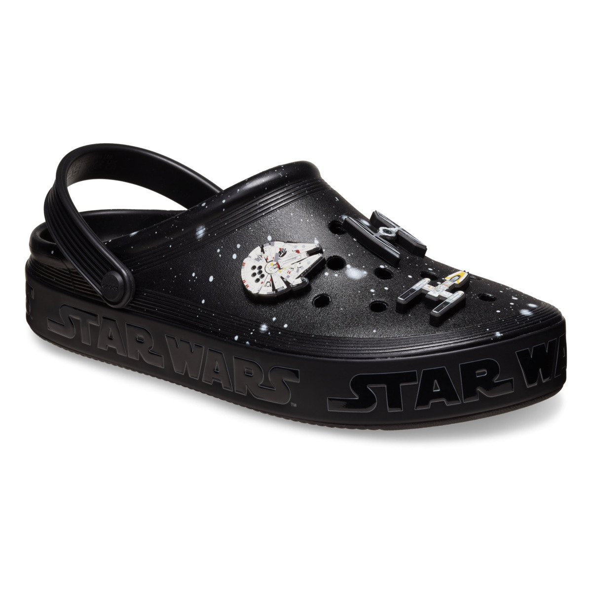 Saboti Crocs Star Wars Off Court Clog Negru - Black - 1 | YEO