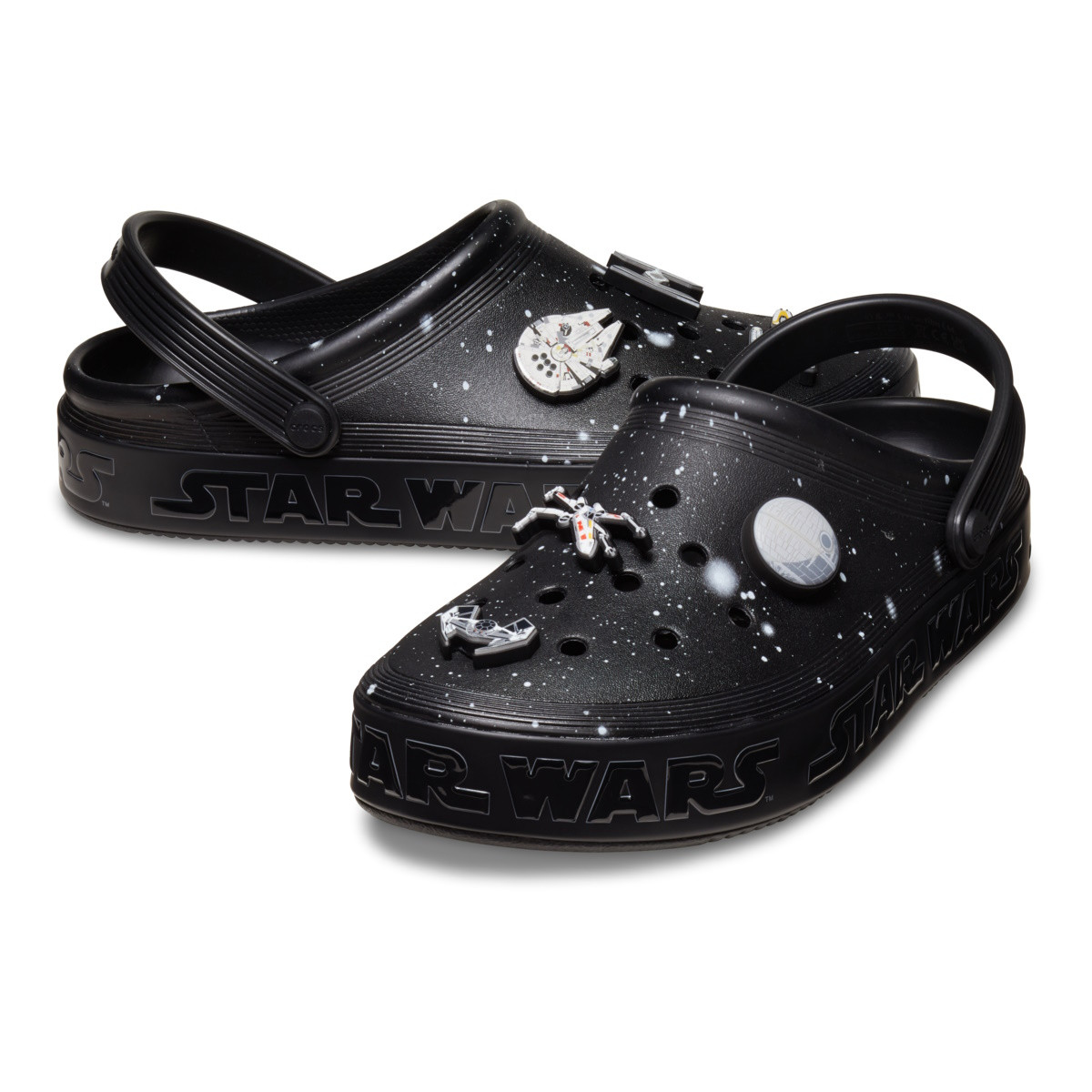 Saboti Crocs Star Wars Off Court Clog Negru - Black - 4 | YEO