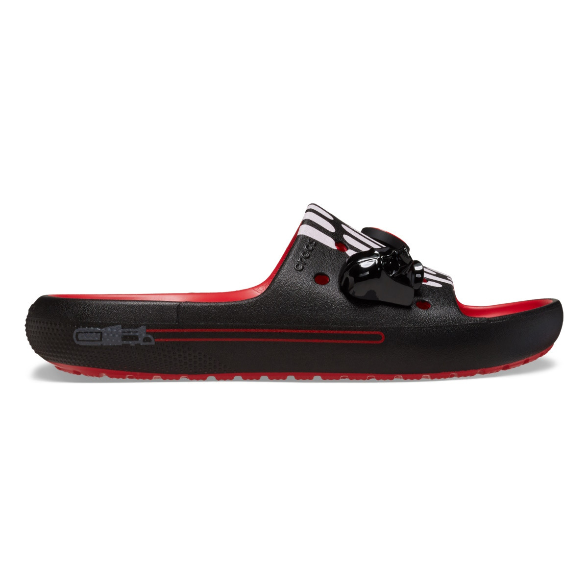Papuci Crocs Darth Vader Classic Slide V2 Rosu - Varsity Red - 3 | YEO