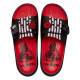 Papuci Crocs Darth Vader Classic Slide V2 Culoare Rosu - Varsity Red