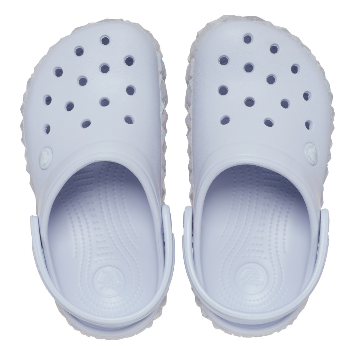 Saboti Crocs Crocband Geometric Glitter Band Clog Kids Mov - Dreamscape - 4 | YEO