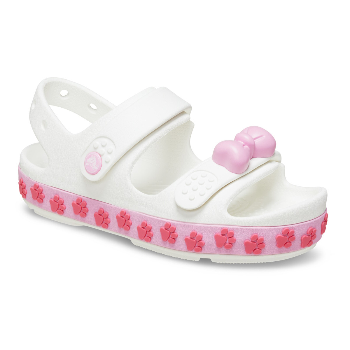 Sandale Crocs Toddler Crocband Cruiser Pet Sandal Roz - Pink Tweed - 1 | YEO