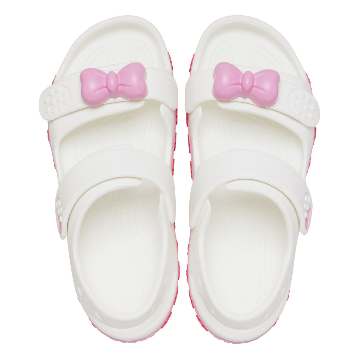 Sandale Crocs Toddler Crocband Cruiser Pet Sandal Roz - Pink Tweed - 4 | YEO
