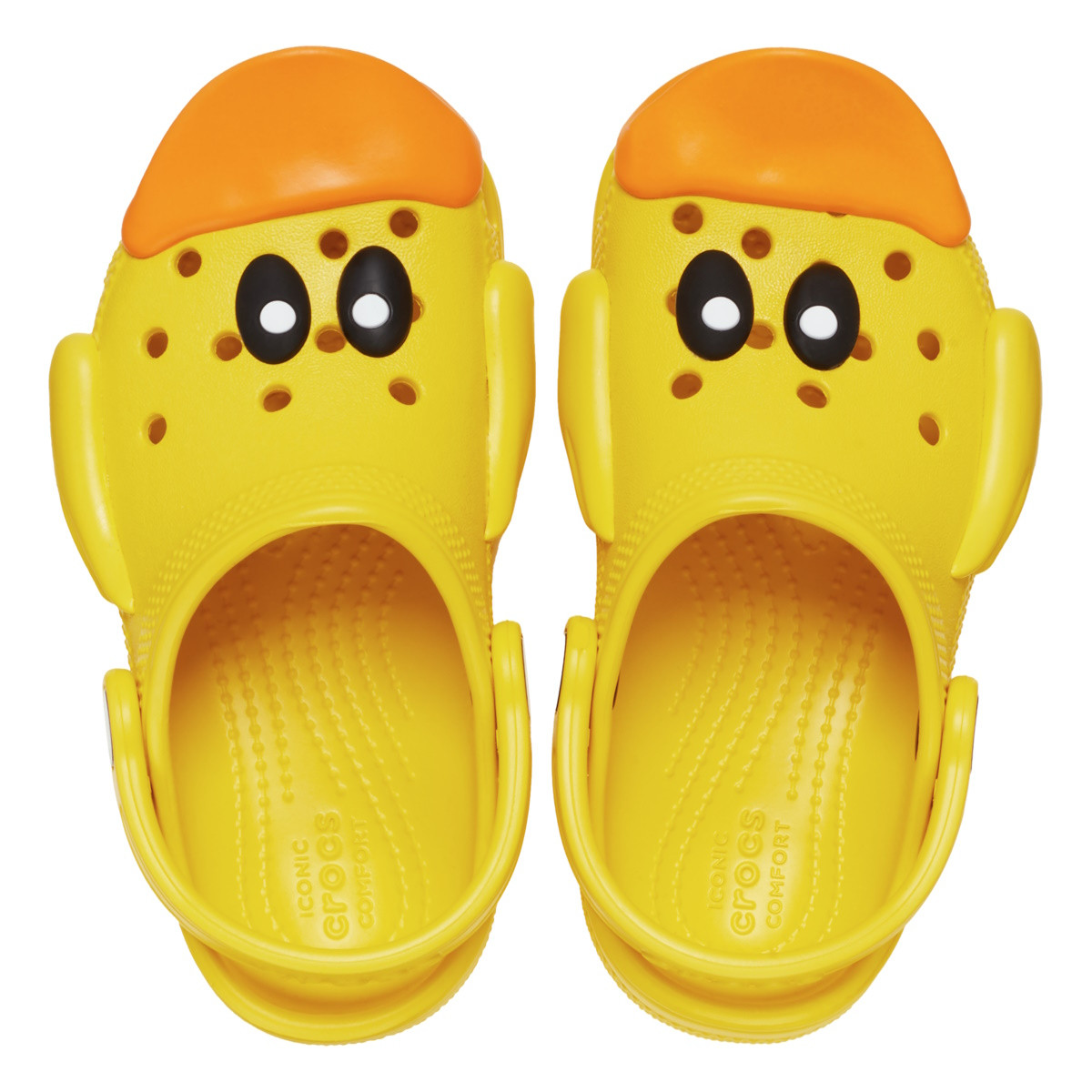 Saboti Crocs Classic Toddler IAM Rubber Ducky Clog Galben - Sunflower - 4 | YEO