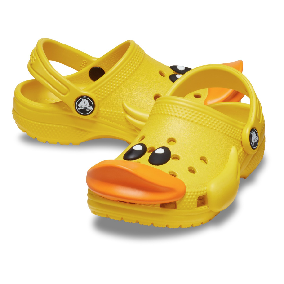 Saboti Crocs Classic Toddler IAM Rubber Ducky Clog Galben - Sunflower - 3 | YEO