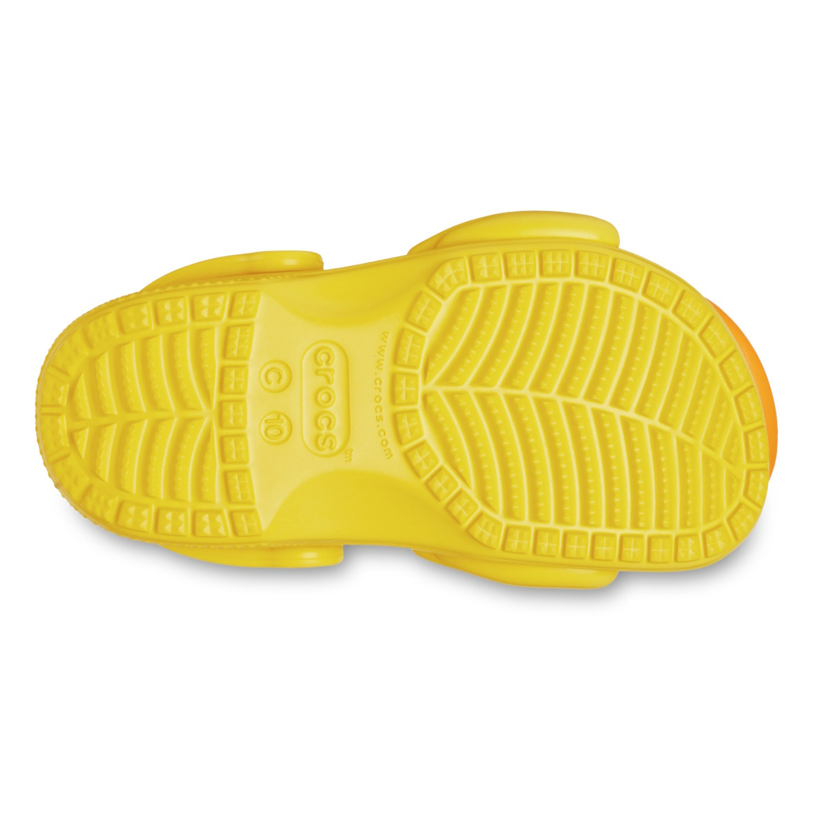 Saboti Crocs Classic Toddler IAM Rubber Ducky Clog Galben - Sunflower
