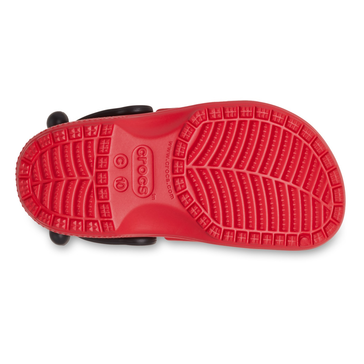 Saboti Crocs Classic Toddler IAM Ladybug Clog Rosu - Varsity Red/Black
