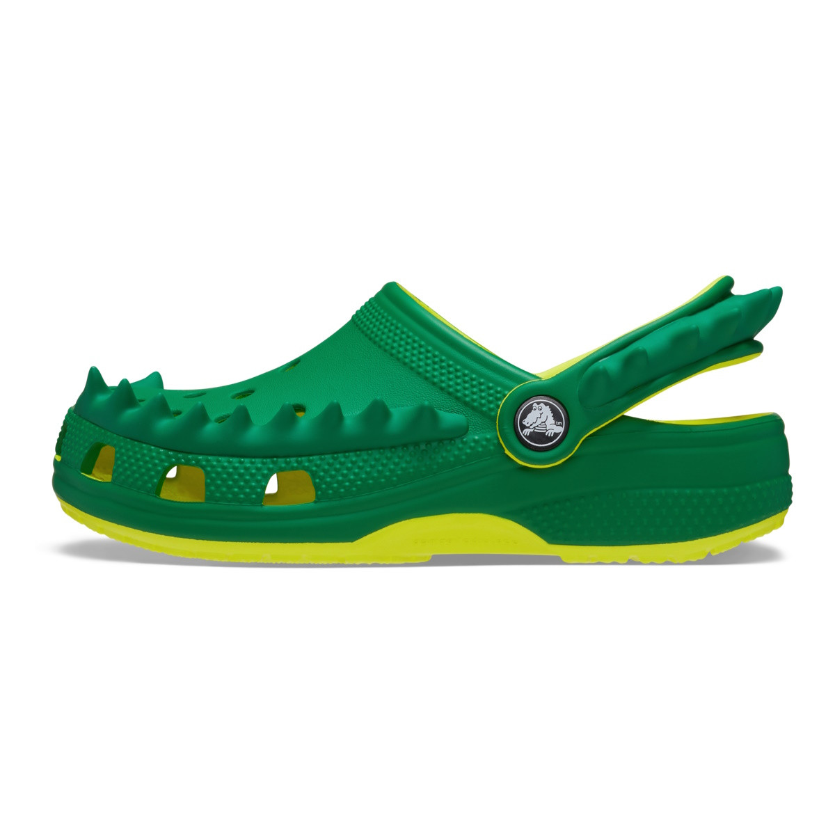 Saboti Crocs Classic Spikes Clog Kids Verde - Acidity/Green Ivy - 2 | YEO
