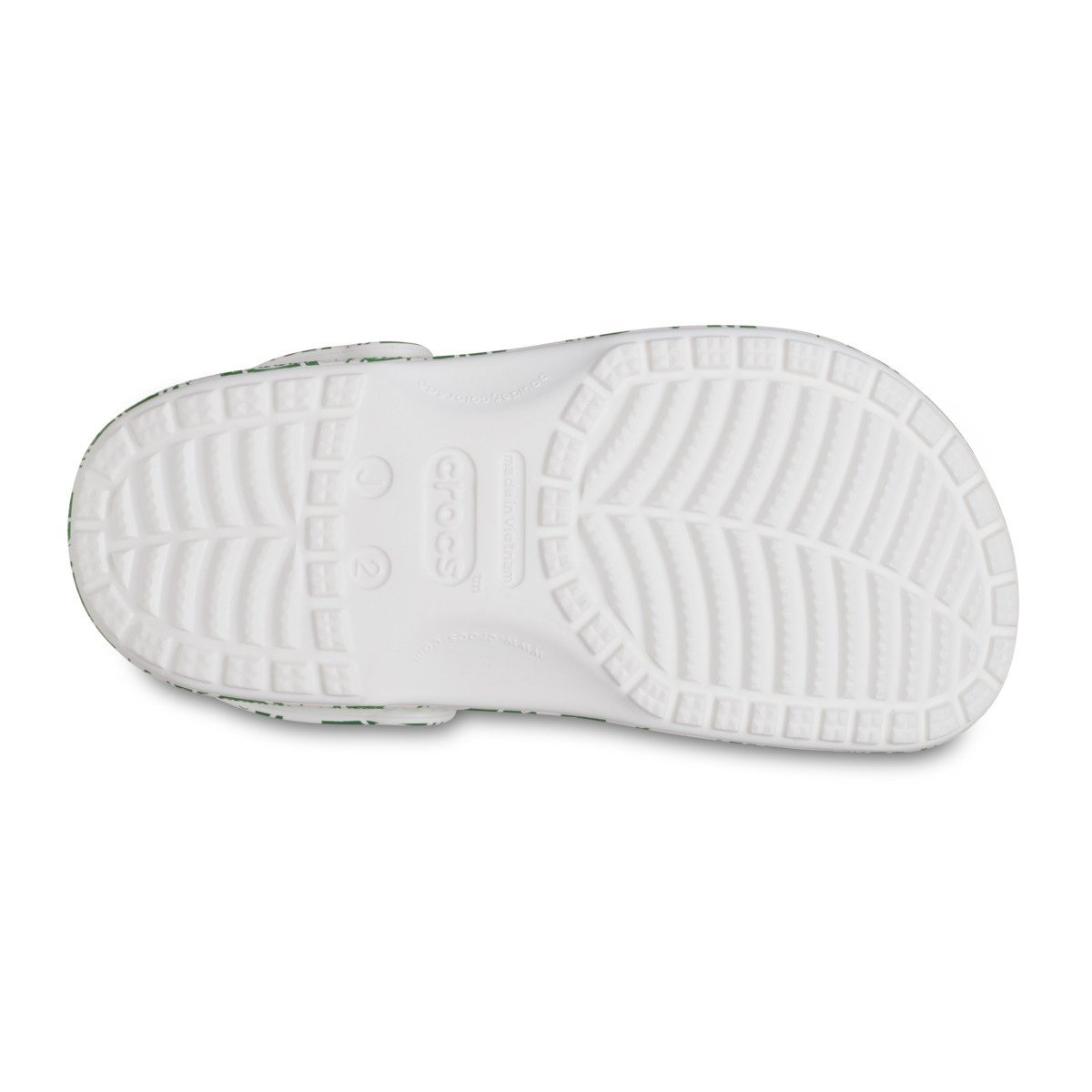 Saboti Crocs Classic Duke Print Clog Kids Verde - Ivy Green