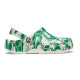 Saboti Crocs Classic Duke Print Clog Kids Culoare Verde - Ivy Green