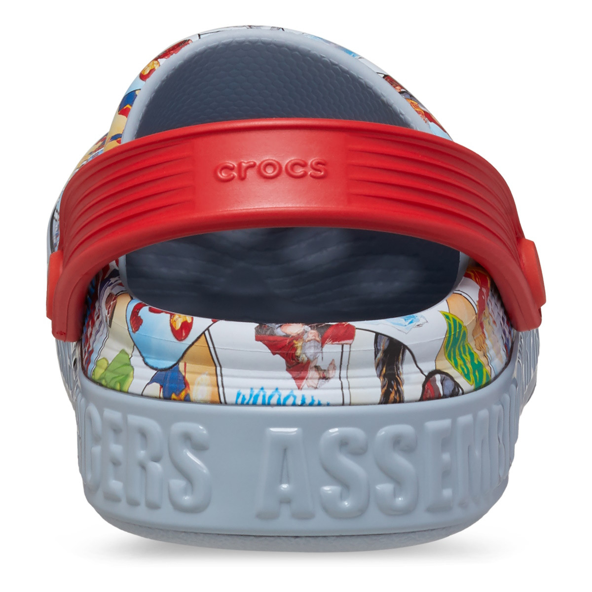 Saboti Crocs Avengers Off Court Clog Kids Gri - Blue Grey - 4 | YEO