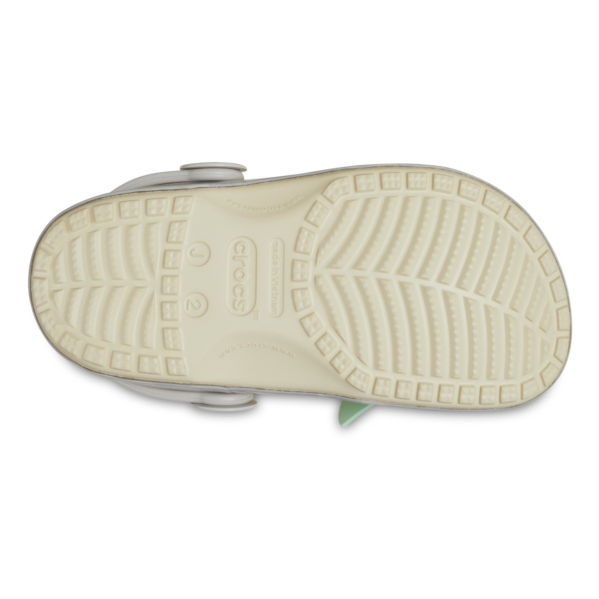 Saboti Crocs Grogu Classic Clog Kids Bej - Bone