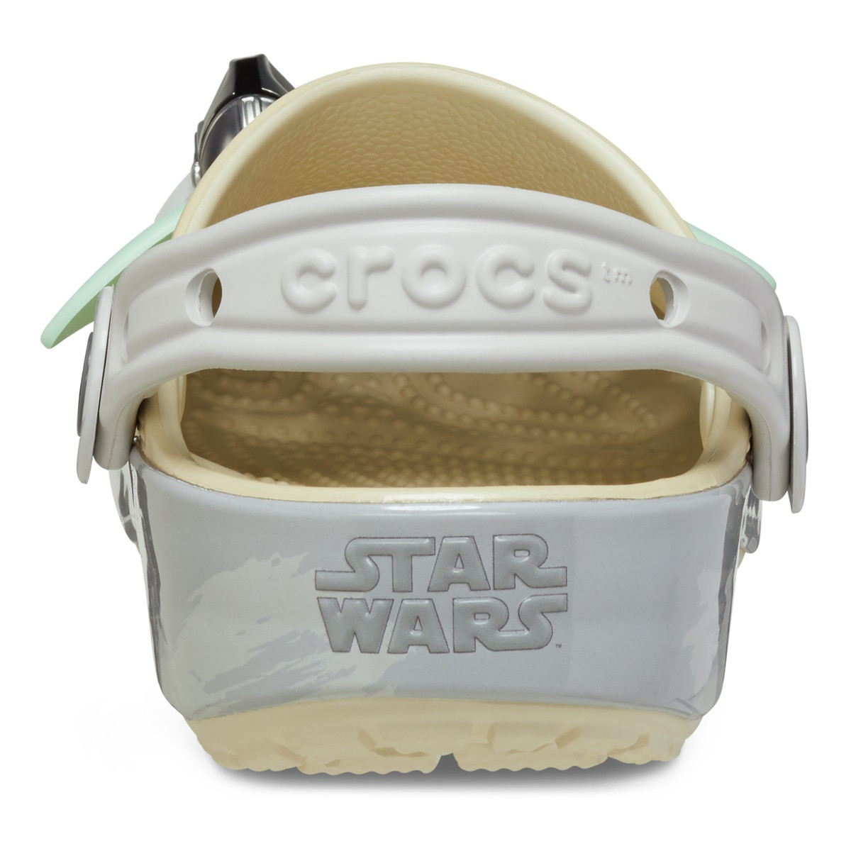 Saboti Crocs Grogu Classic Clog Kids Bej - Bone - 5 | YEO