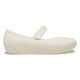 Balerini Crocs Toddler Brooklyn Mary Jane Flat Culoare Bej - Stucco