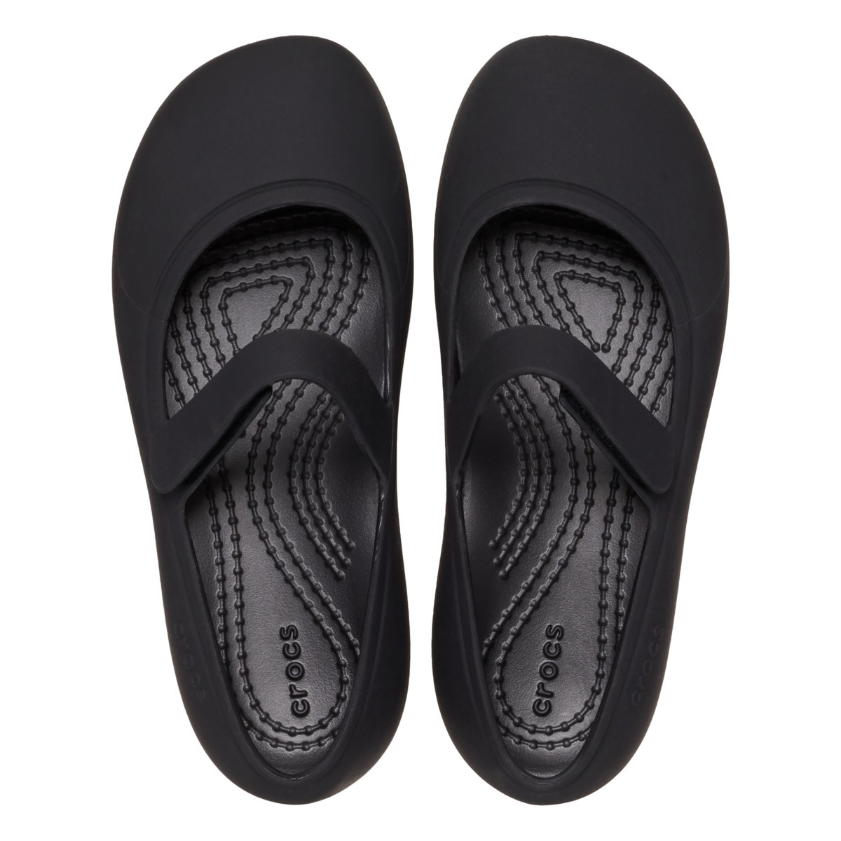 Balerini Crocs Toddler Brooklyn Mary Jane Flat Negru - Black - 4 | YEO