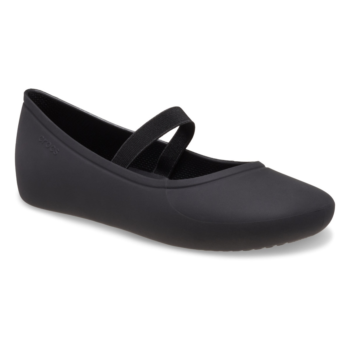 Balerini Crocs Brooklyn Flat Kids Negru - Black - 1 | YEO
