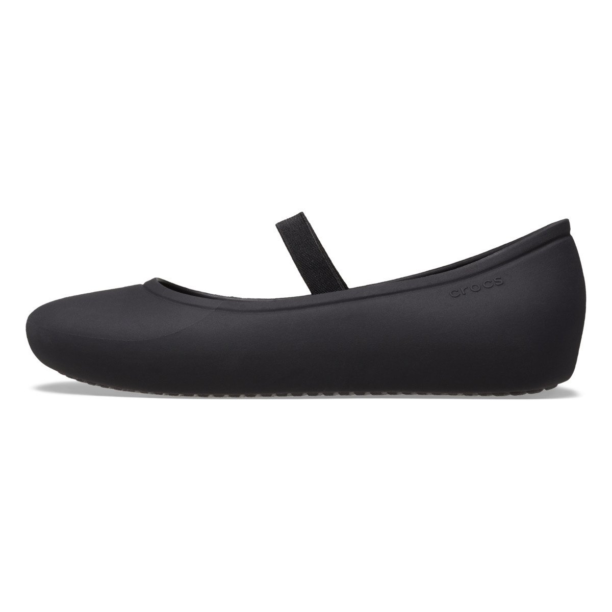 Balerini Crocs Brooklyn Flat Kids Negru - Black - 2 | YEO