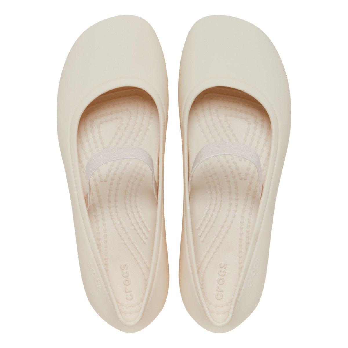 Balerini Crocs Brooklyn Flat Kids Bej - Stucco - 4 | YEO