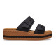 Papuci Crocs Brooklyn Woven Buckle Culoare Negru - Black