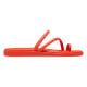 Sandale Crocs Miami Toe Loop Sandal Culoare Rosu - Lava