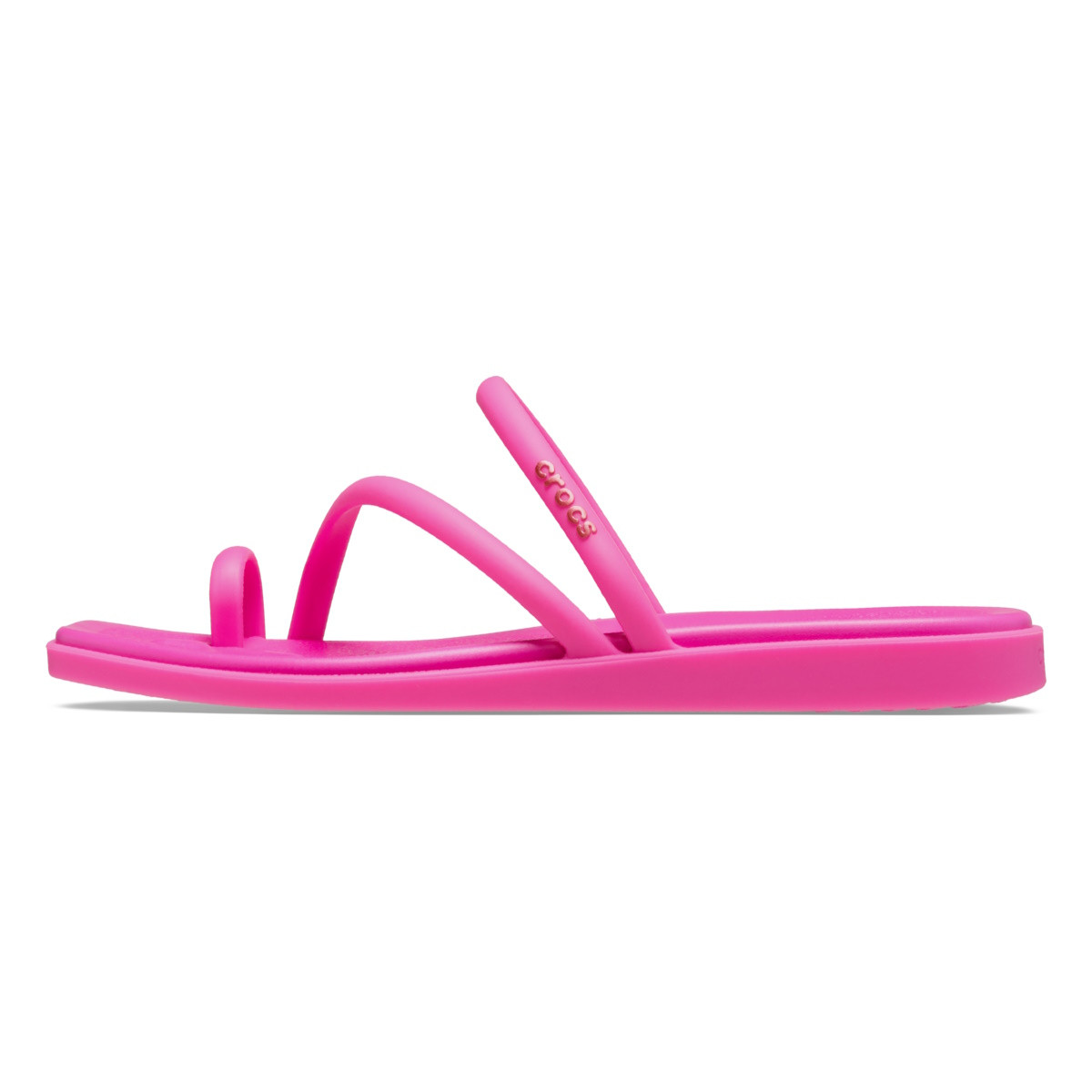 Sandale Crocs Miami Toe Loop Sandal Roz - Pink Crush - 2 | YEO