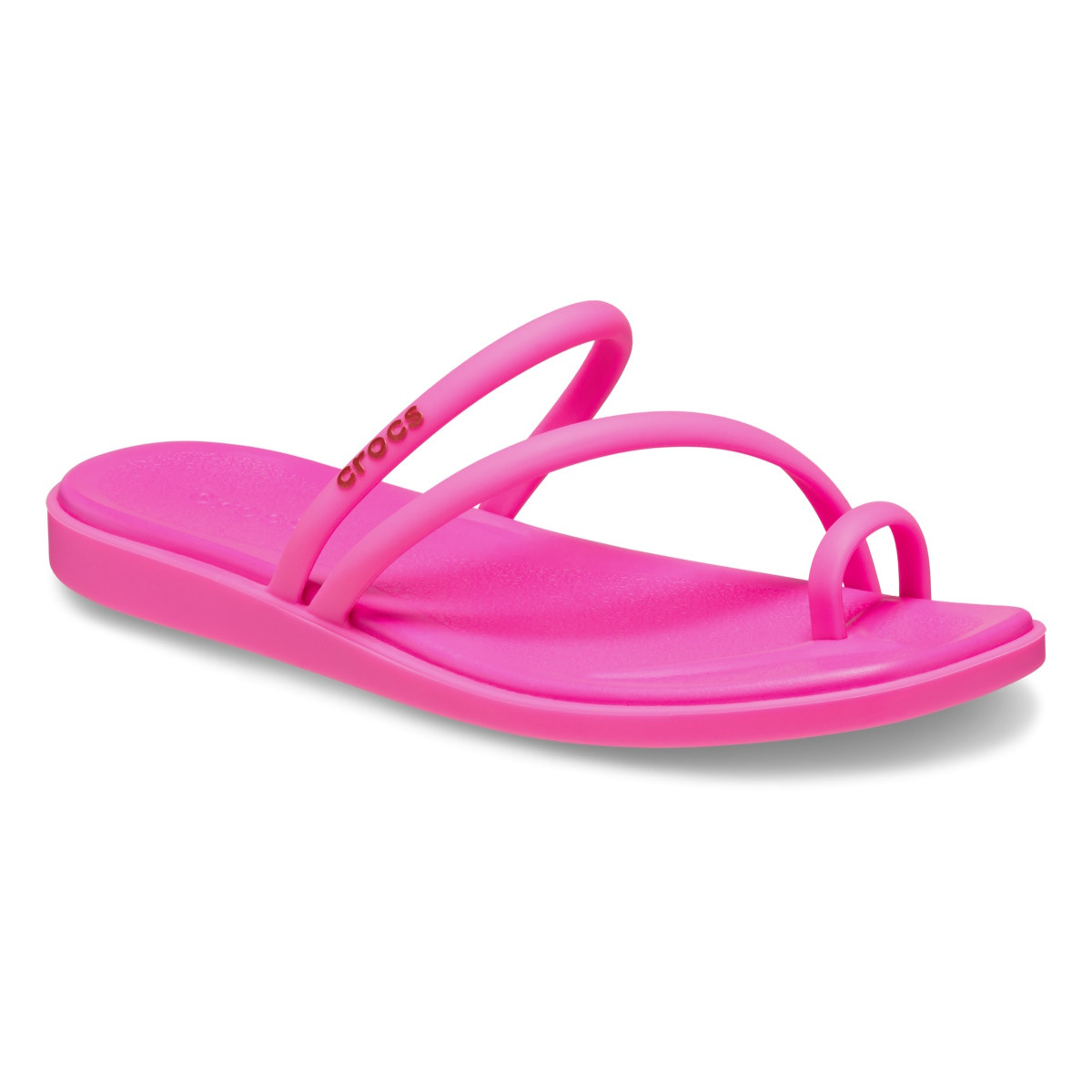 Sandale Crocs Miami Toe Loop Sandal Roz - Pink Crush - 1 | YEO