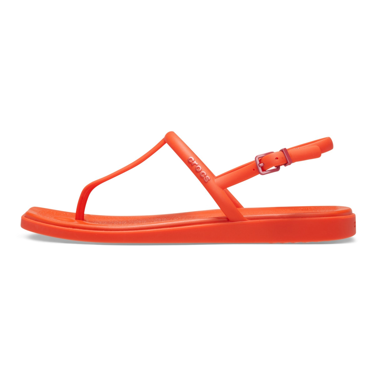 Sandale Crocs Miami Thong Flip Rosu - Lava - 2 | YEO