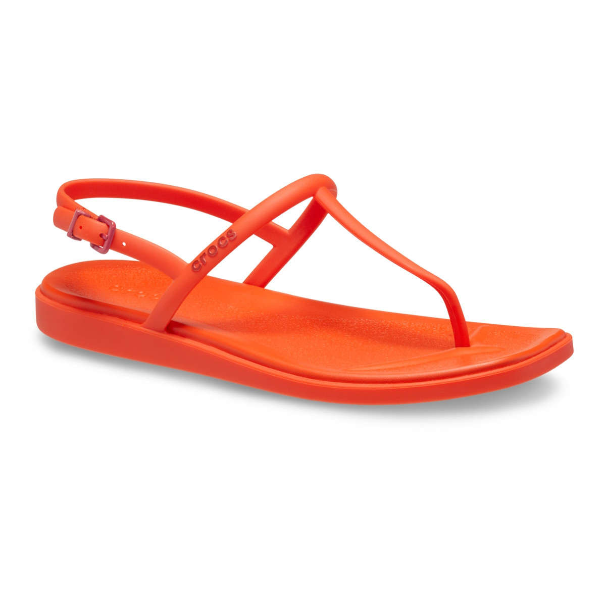 Sandale Crocs Miami Thong Flip Rosu - Lava - 1 | YEO