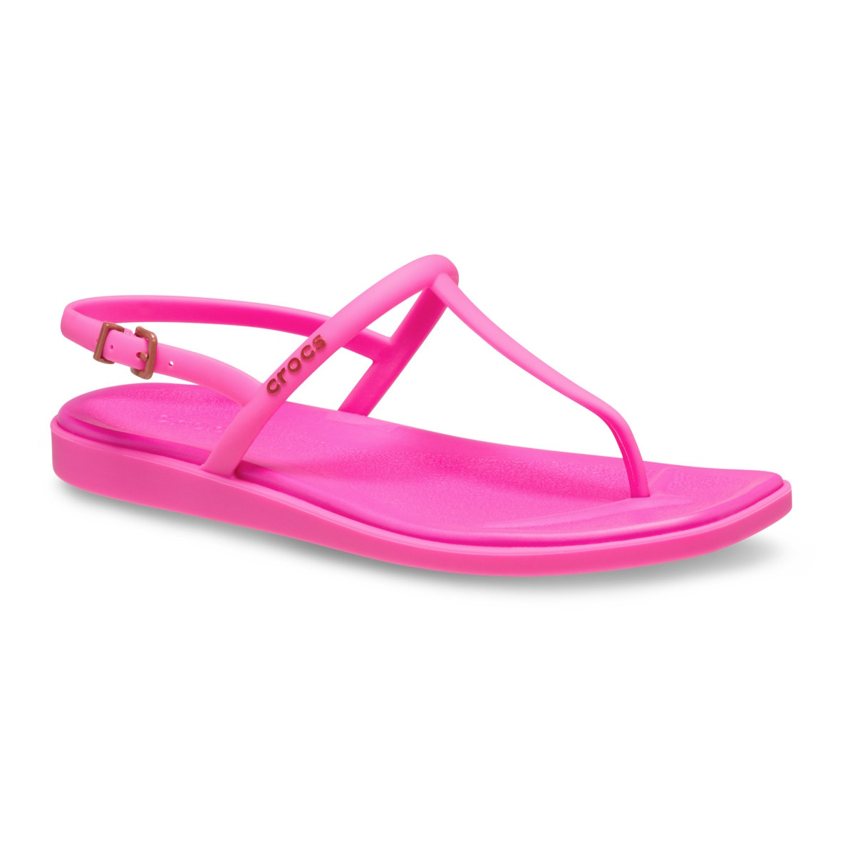 Sandale Crocs Miami Thong Flip Roz - Pink Crush - 1 | YEO