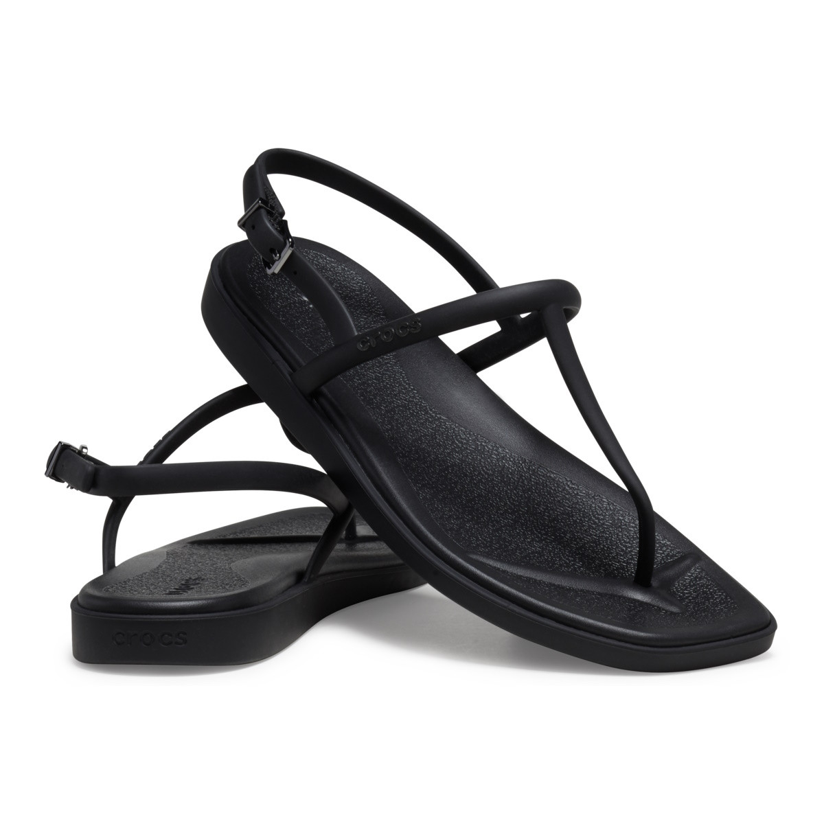 Sandale Crocs Miami Thong Flip Negru - Black - 3 | YEO