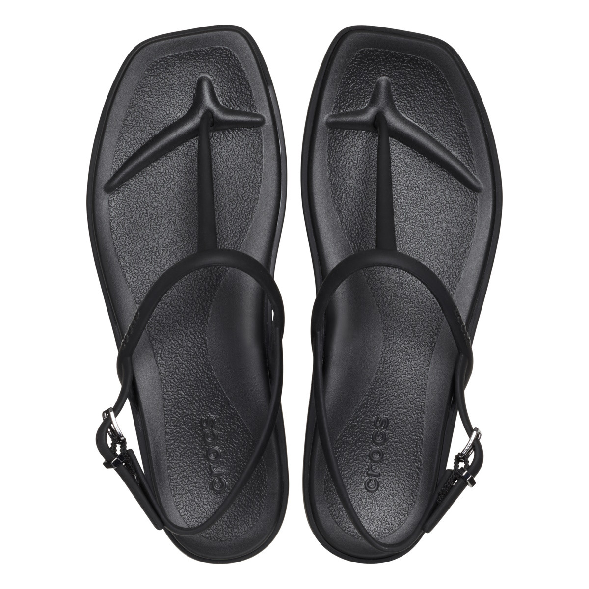 Sandale Crocs Miami Thong Flip Negru - Black - 4 | YEO
