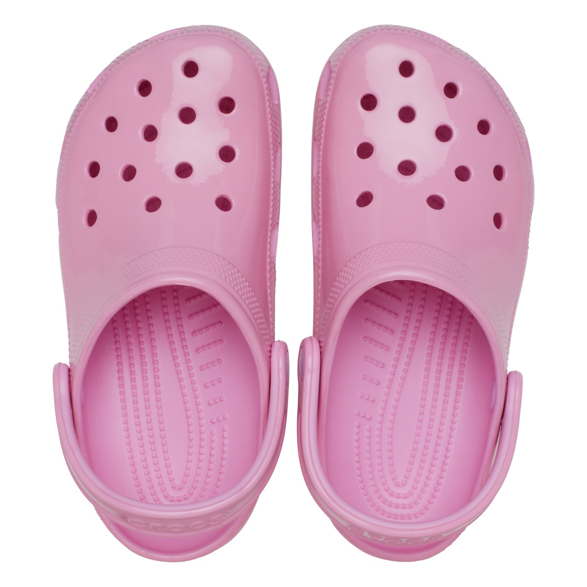 Saboti Crocs Classic High Shine Clog Roz - Pink Tweed - 4 | YEO