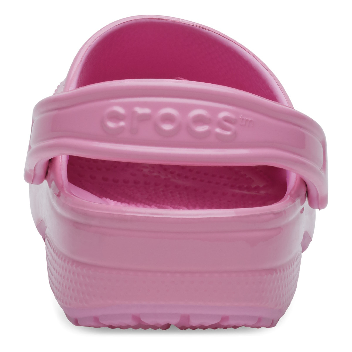 Saboti Crocs Classic High Shine Clog Roz - Pink Tweed - 5 | YEO