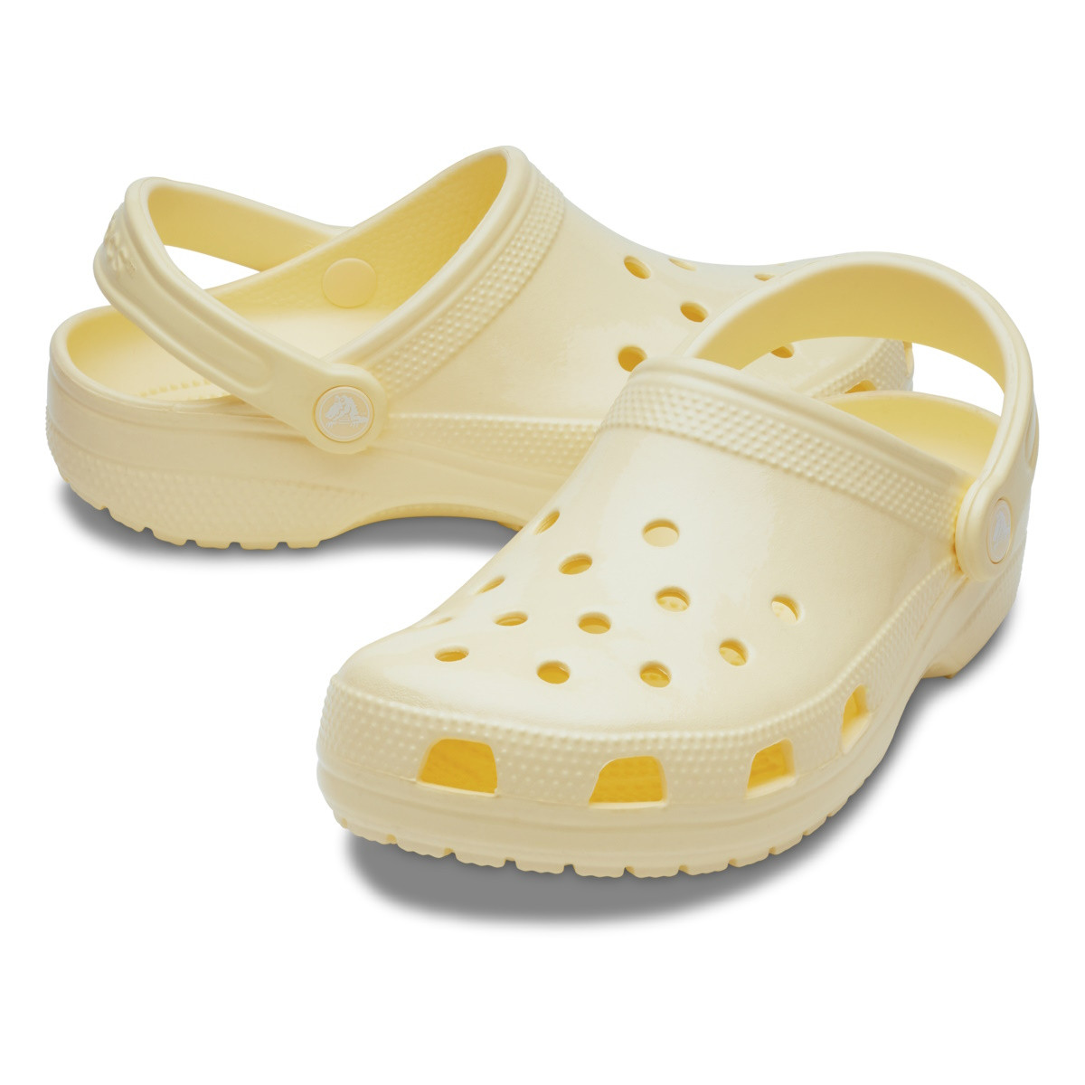Saboti Crocs Classic High Shine Clog Galben - Buttercream - 4 | YEO