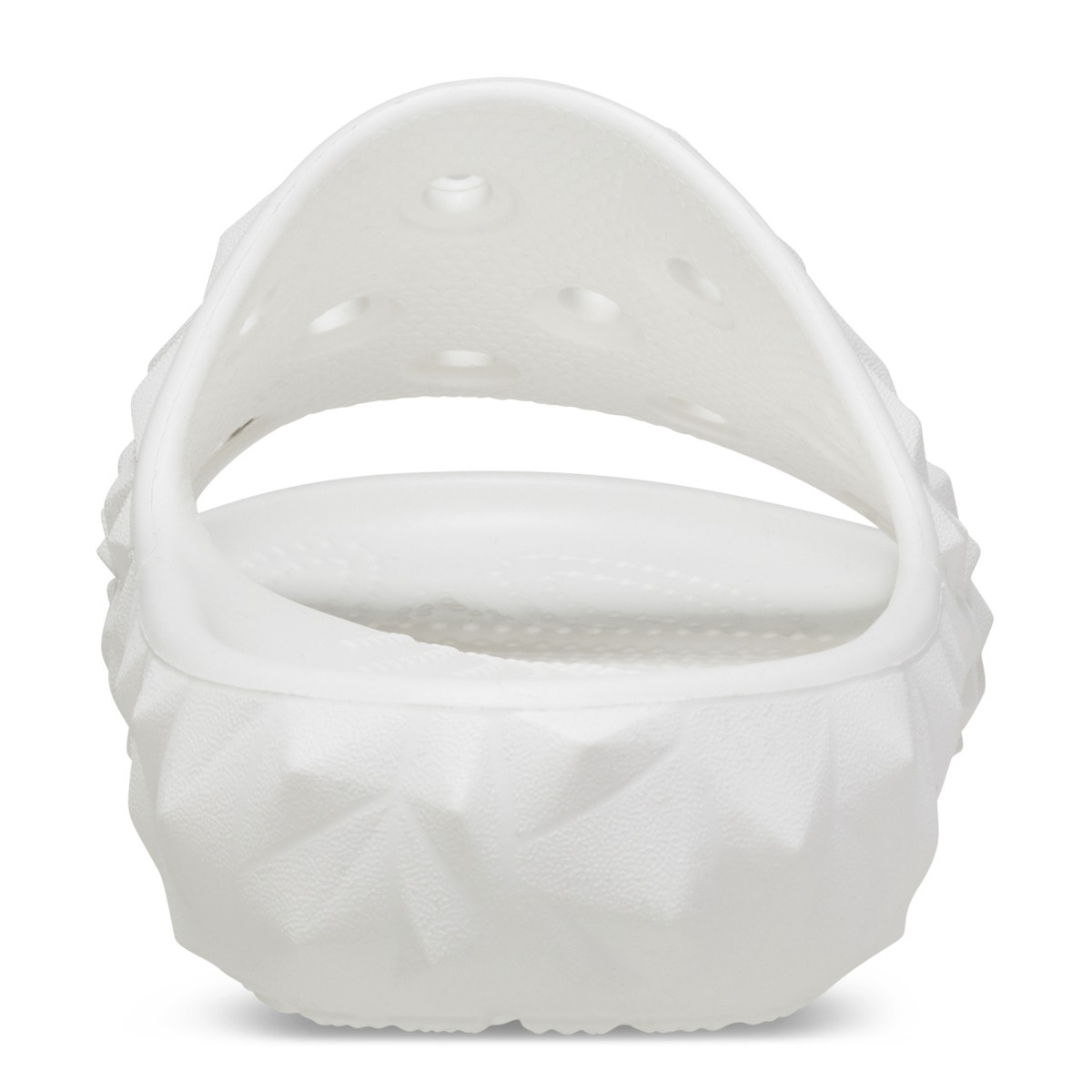 Papuci Crocs Classic Geometric Slide v2 Alb - White - 5 | YEO