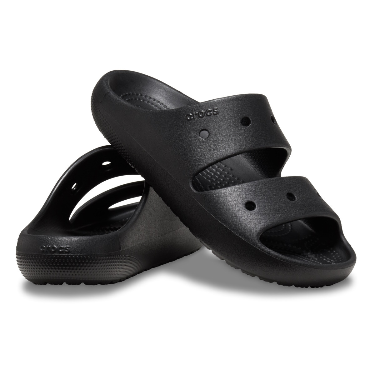 Sandale Crocs Classic Sandal v2 Negru - Black - 3 | YEO