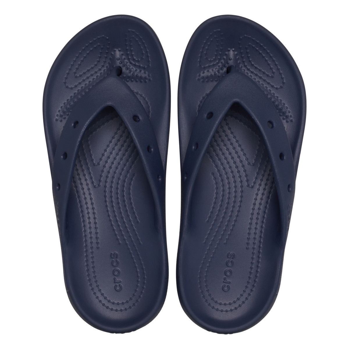 Slapi Crocs Classic Flip V2 Albastru - Navy - 4 | YEO