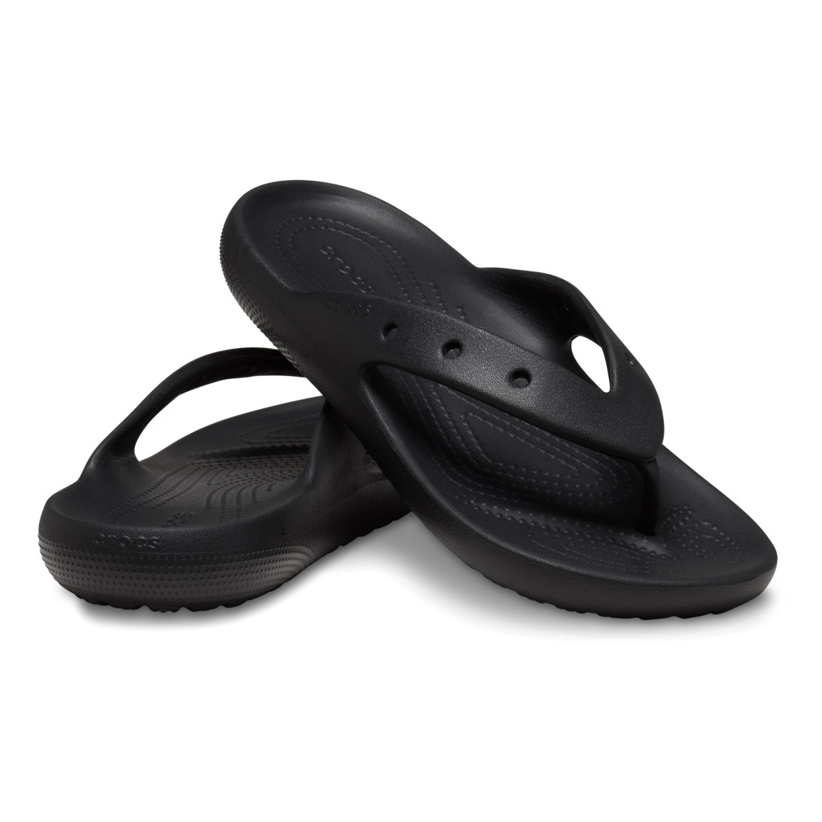 Slapi Crocs Classic Flip V2 Negru - Black - 3 | YEO