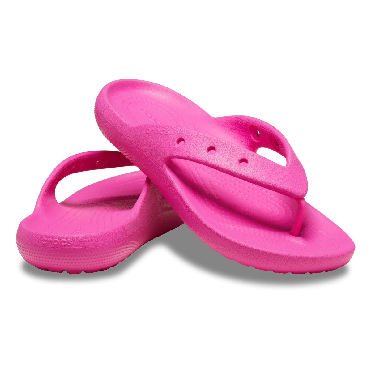 Slapi Crocs Classic Flip V2 Roz - Juice - 3 | YEO