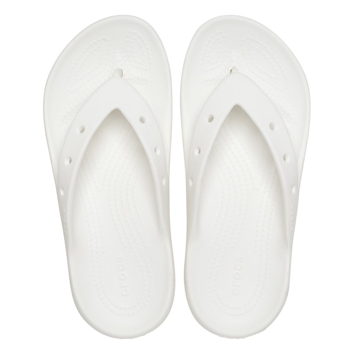 Slapi Crocs Classic Flip V2 Alb - White - 4 | YEO