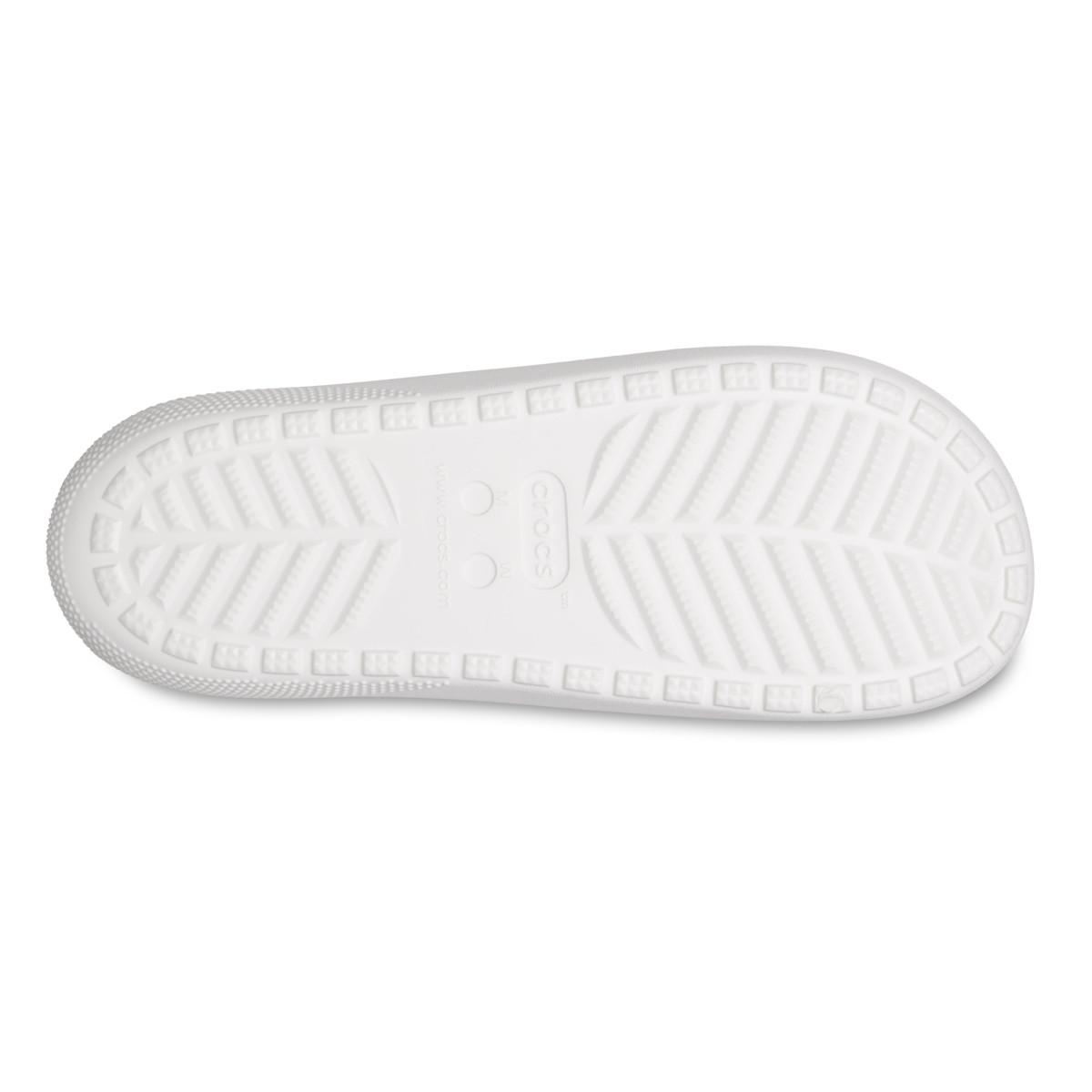 Papuci Crocs Classic Slide V2 Alb - White