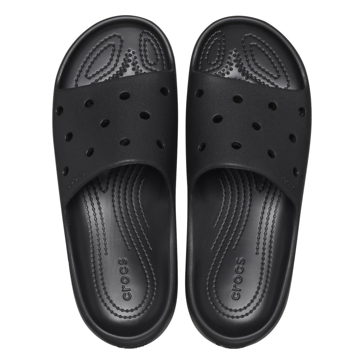 Papuci Crocs Classic Slide V2 Negru - Black - 4 | YEO