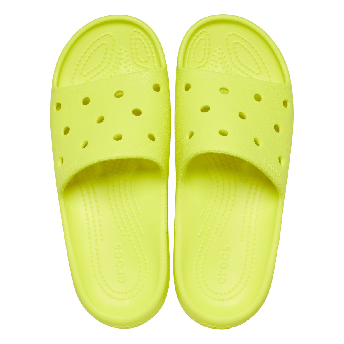 Papuci Crocs Classic Slide V2 Verde - Acidity - 4 | YEO