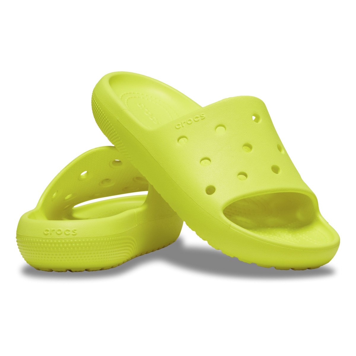 Papuci Crocs Classic Slide V2 Verde - Acidity - 3 | YEO