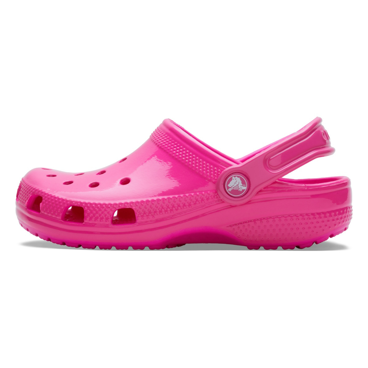 Saboti Crocs Classic Toddler Neon Highlighter Clog Roz - Pink Crush - 2 | YEO