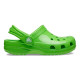 Saboti Crocs Classic Toddler Neon Highlighter Clog Culoare Verde - Green Slime
